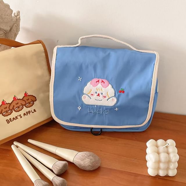 Animal Applique Toiletry Bag / Markup Bag