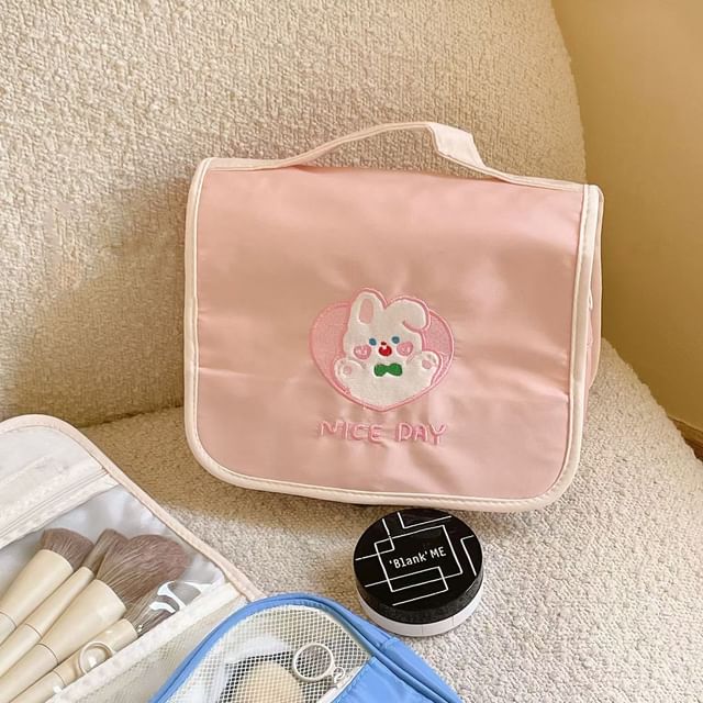 Animal Applique Toiletry Bag / Markup Bag