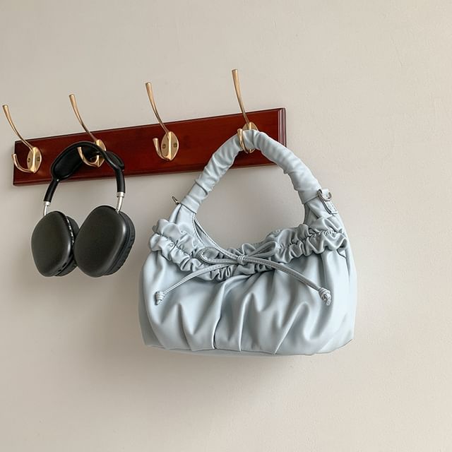 Bag Bow Shoulder Ruched