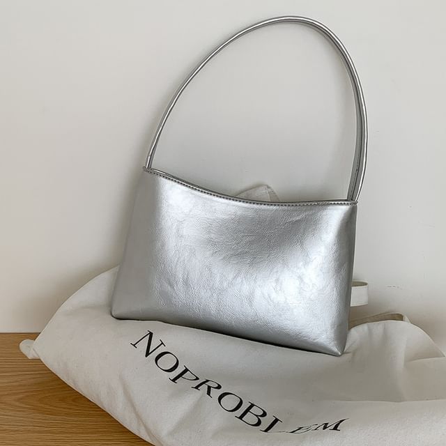Faux Shoulder Bag Leather