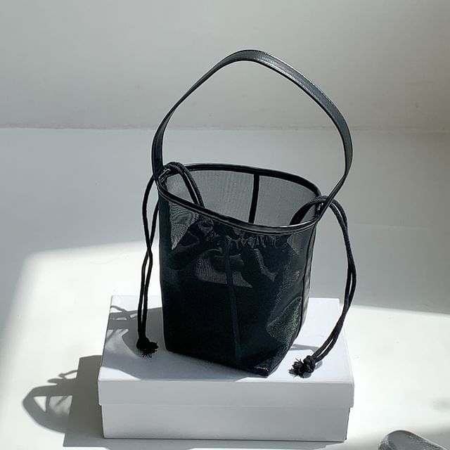 Pouch Bucket Bag Mesh +
