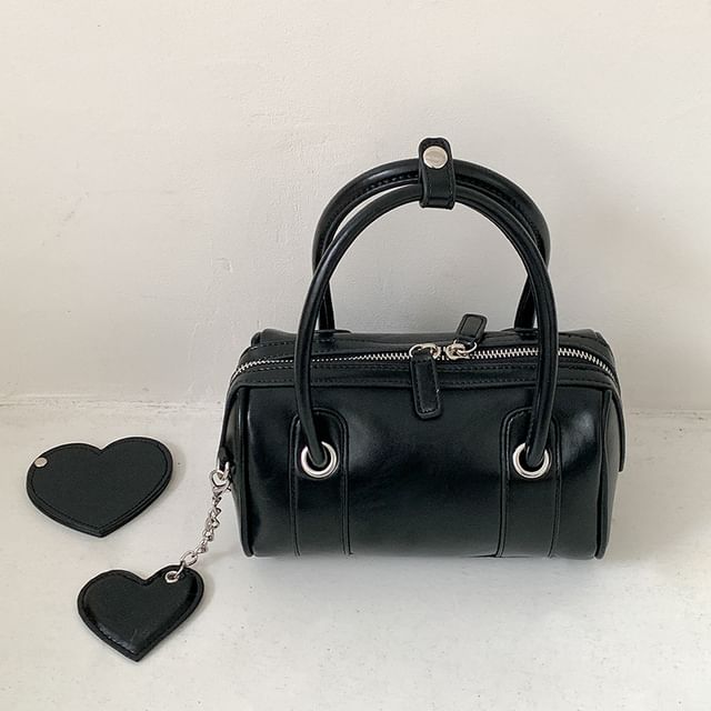 Faux Bag Boston Leather