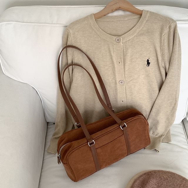 Tote Suede Faux Bag