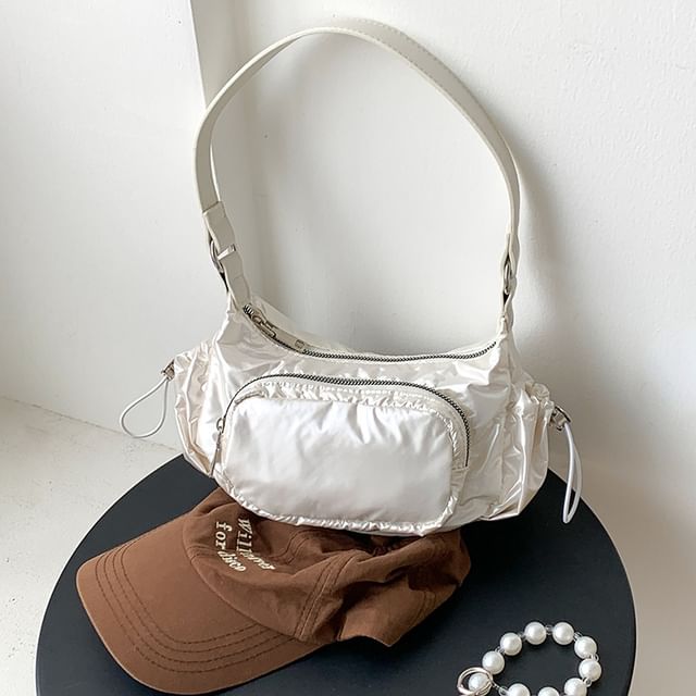 Drawstring Bag Plain Shoulder
