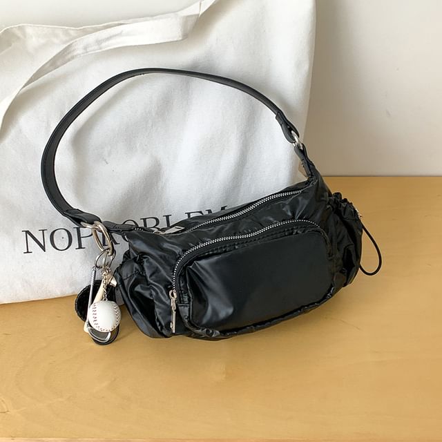 Drawstring Bag Plain Shoulder