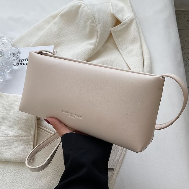 Leather Shoulder Bag Faux