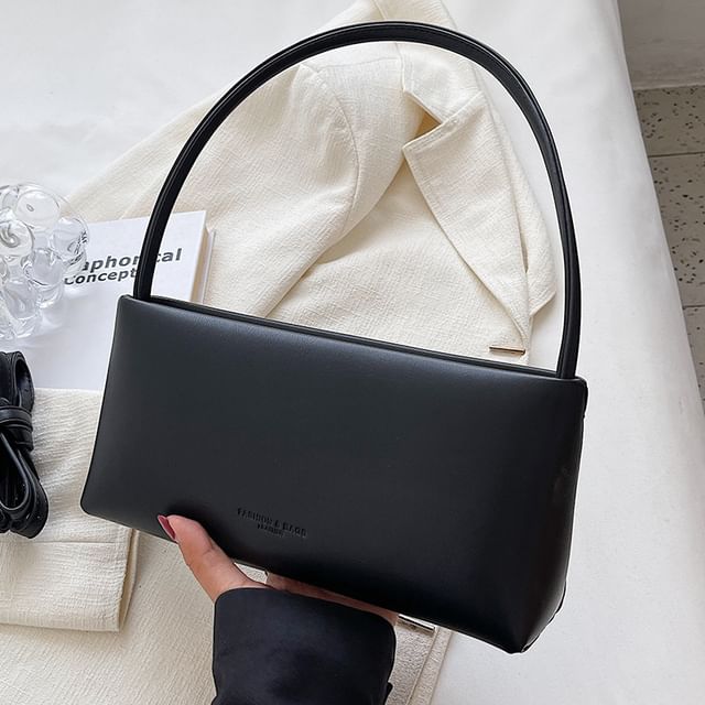 Leather Shoulder Bag Faux