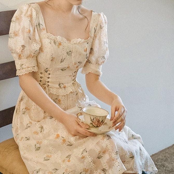 Yasmine Hazelgrace Cottagecore Dress