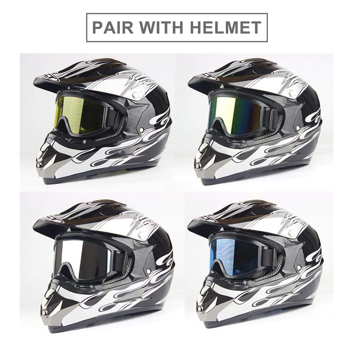 Motorcycle Helmet Tactical Goggles
