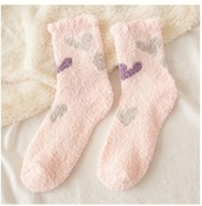 Cute Spotted Floor Socks