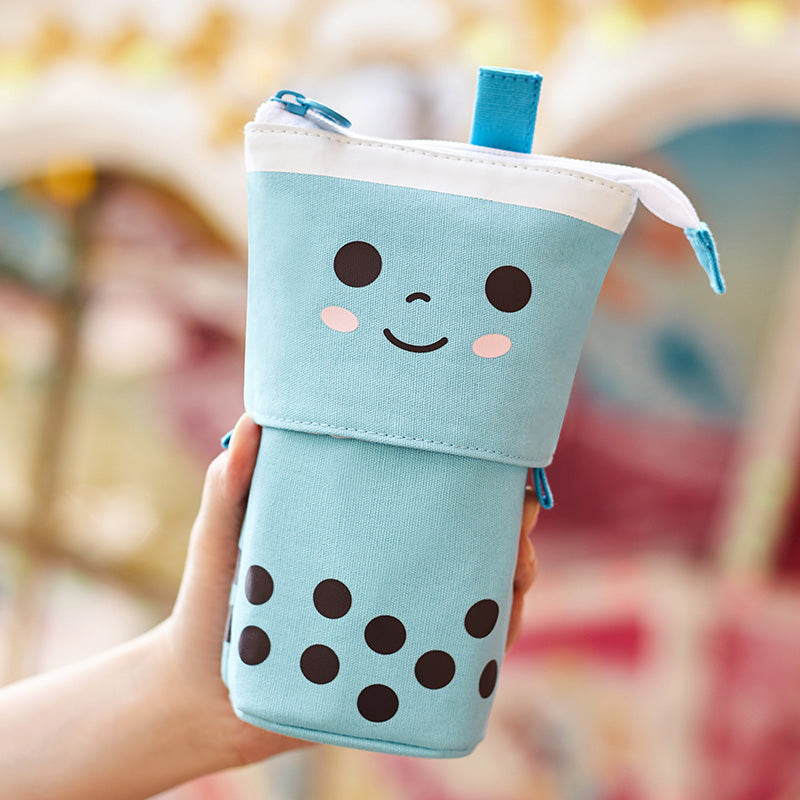 Boba Milk Tea Pop Up Pencil Case