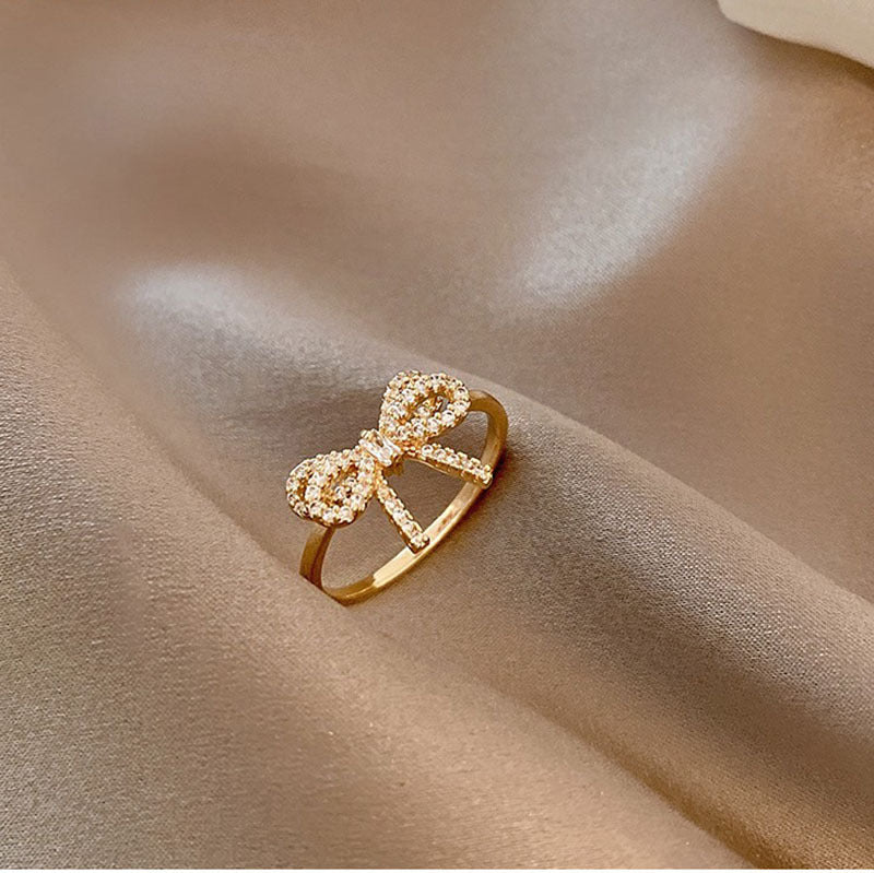 Cute Bow Adjustable Ring