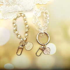 Pearls Alloy Keychain