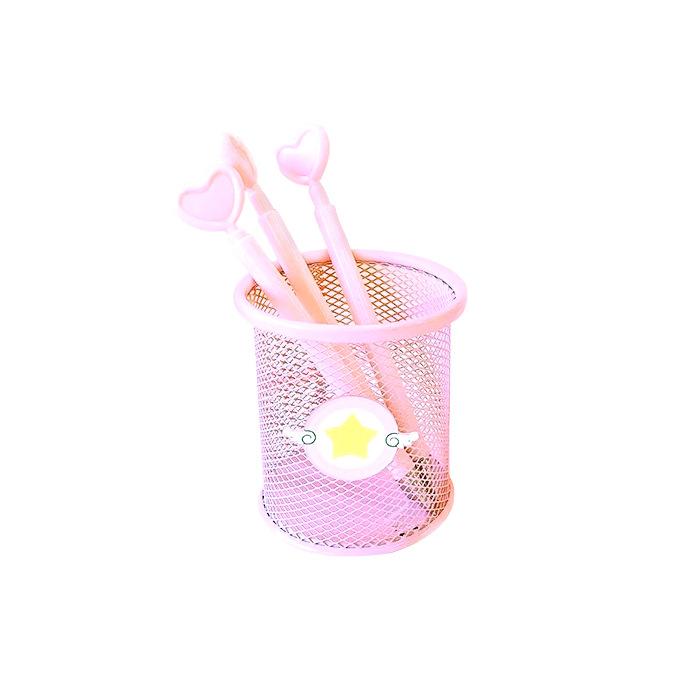 Sweet Girly Pink Pen Holder