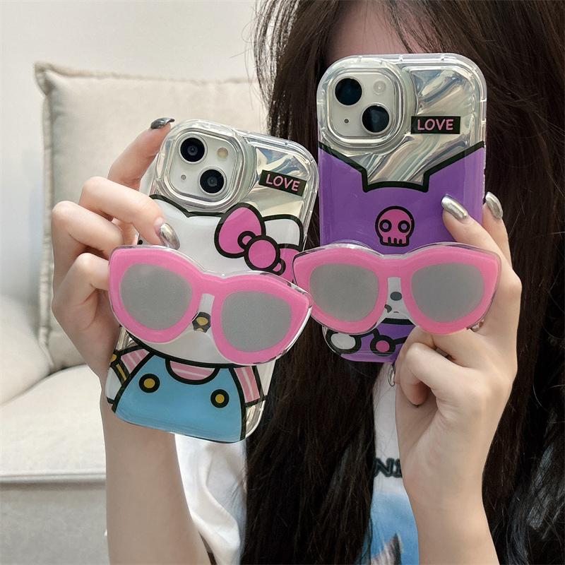 Kawaii Cartoon Big Face Phone Case