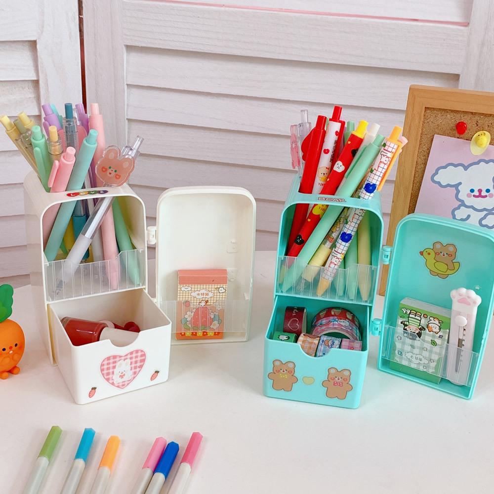 Cartoon Creative Refrigerator Pen Holder