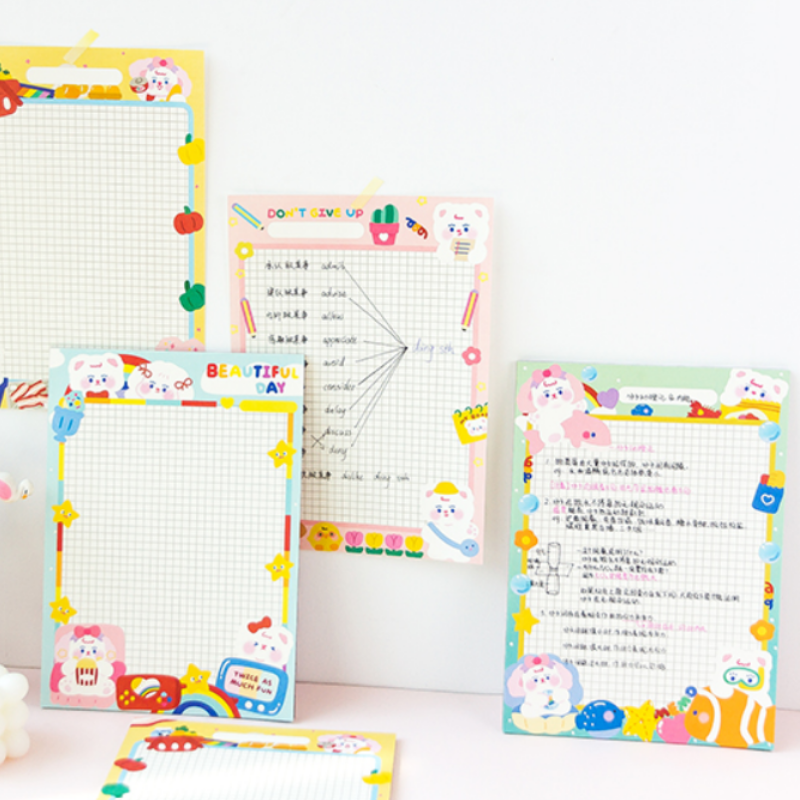 Cute Invitation Series Grid Memo