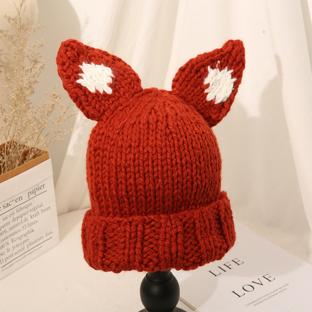 Cat Ears Woolen Hat