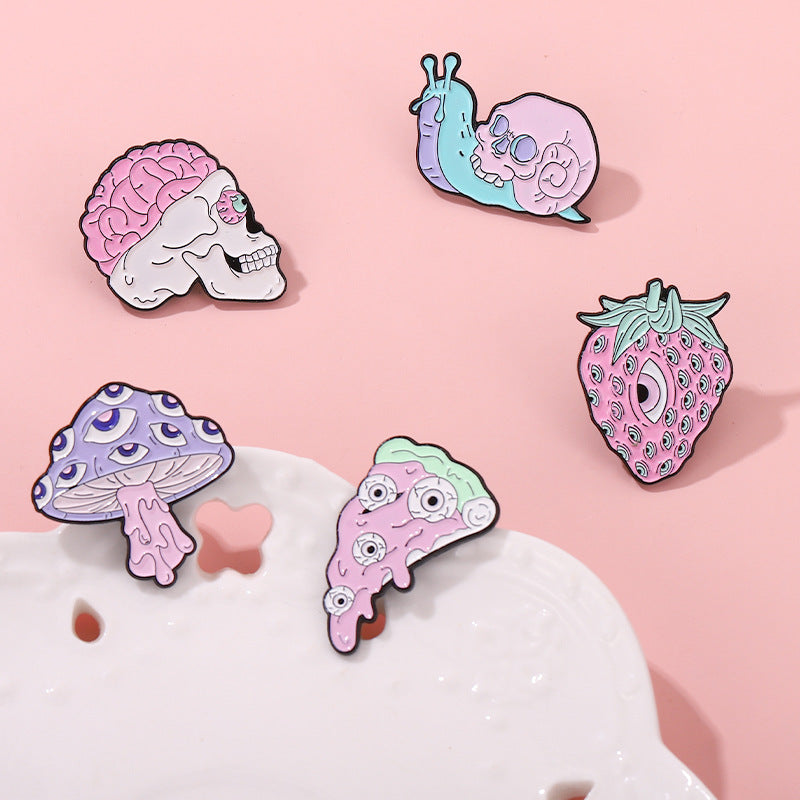 Halloween Pink Cartoon Pins