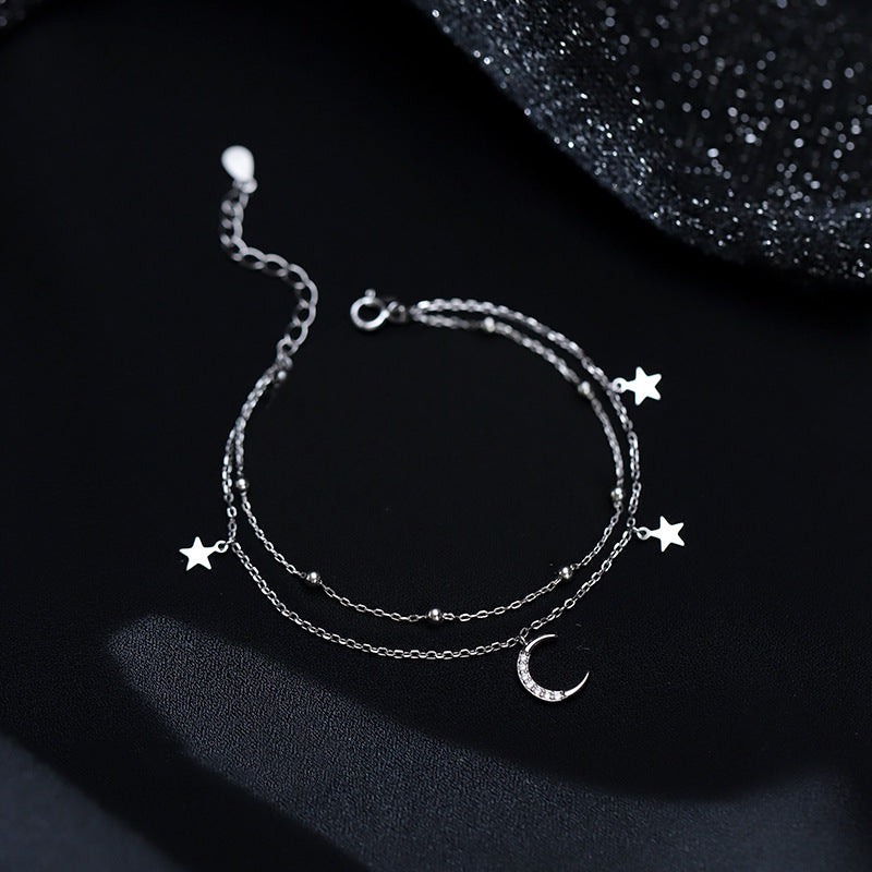 Star And Moon Bracelet(Double layer)/Necklace