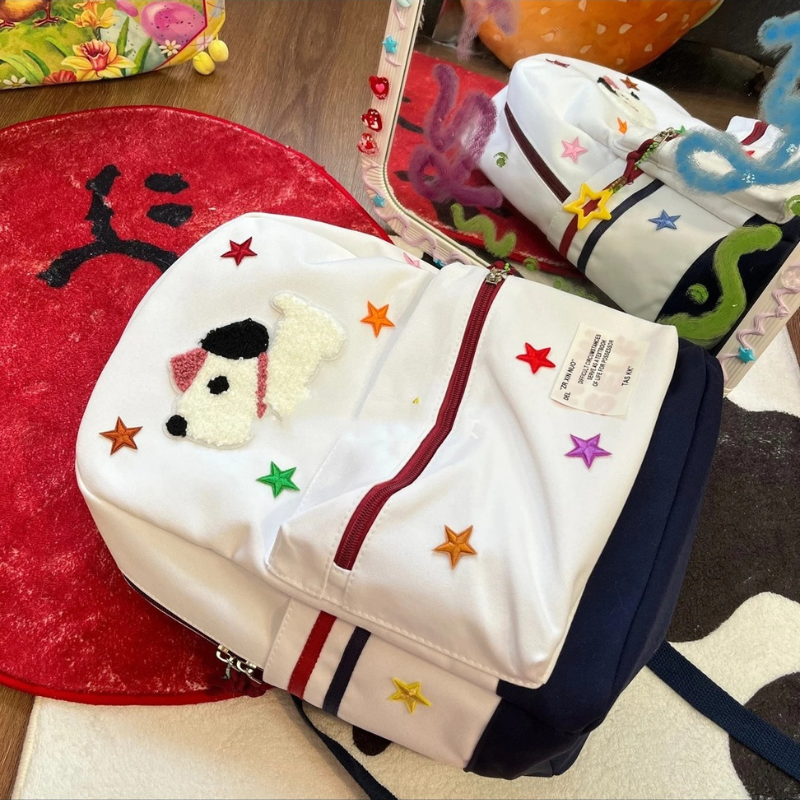 Kawaii Star Puppy Backpack