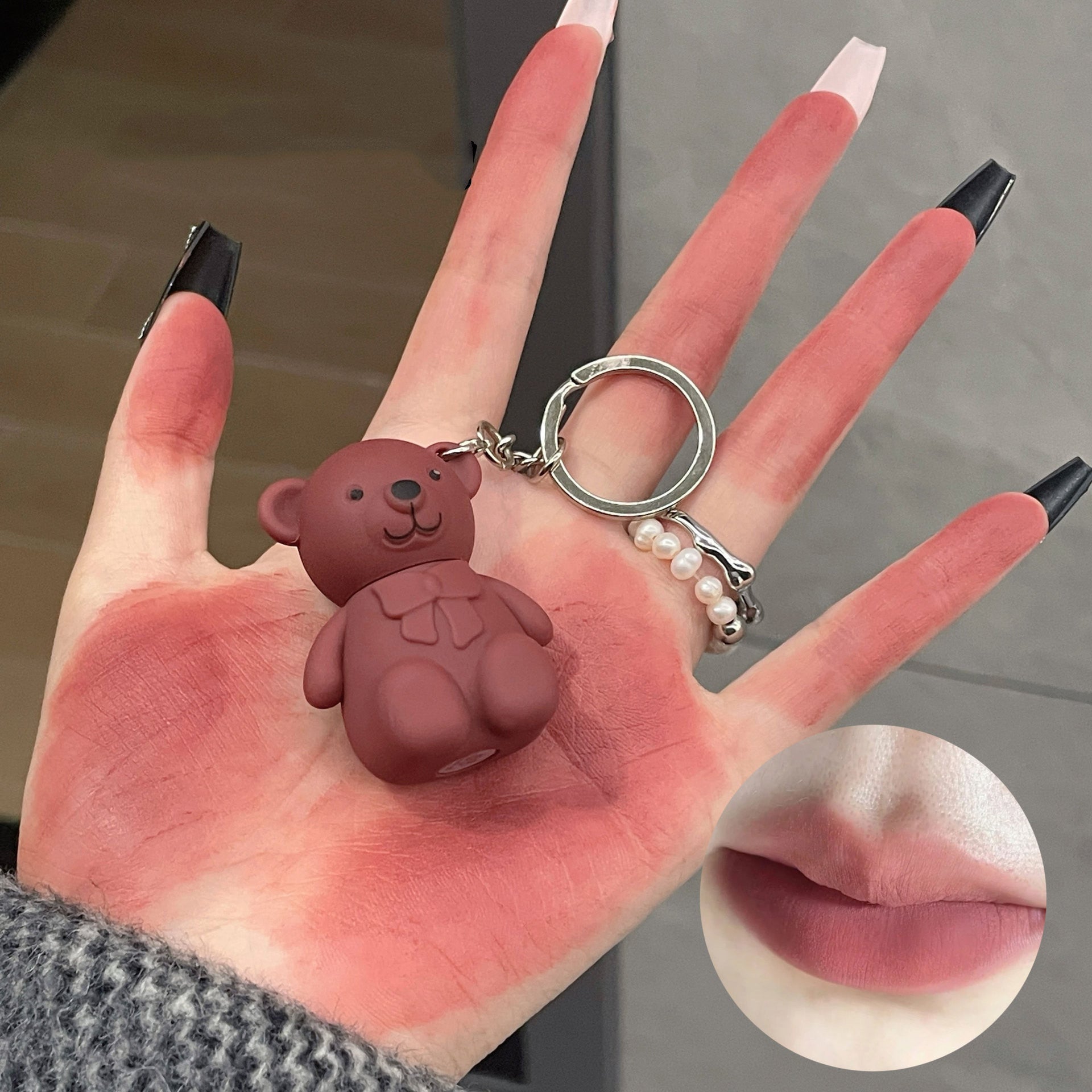 Keychain Bear Lip Gloss