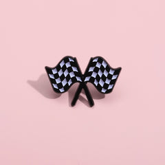 Cartoon Vintage Flag Pins