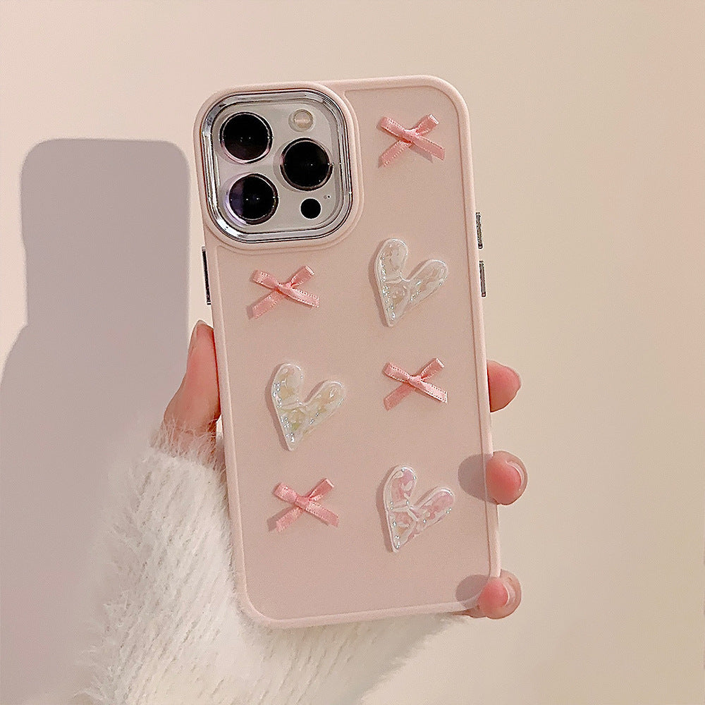 Pink Love Bow Phone Case