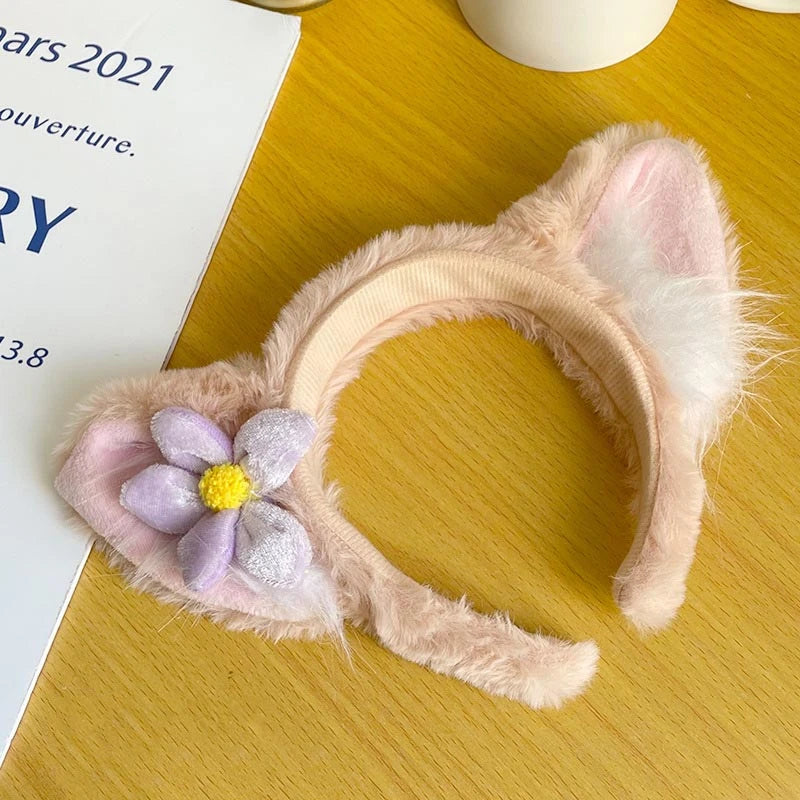 Cute Fox Ear Plush Headband