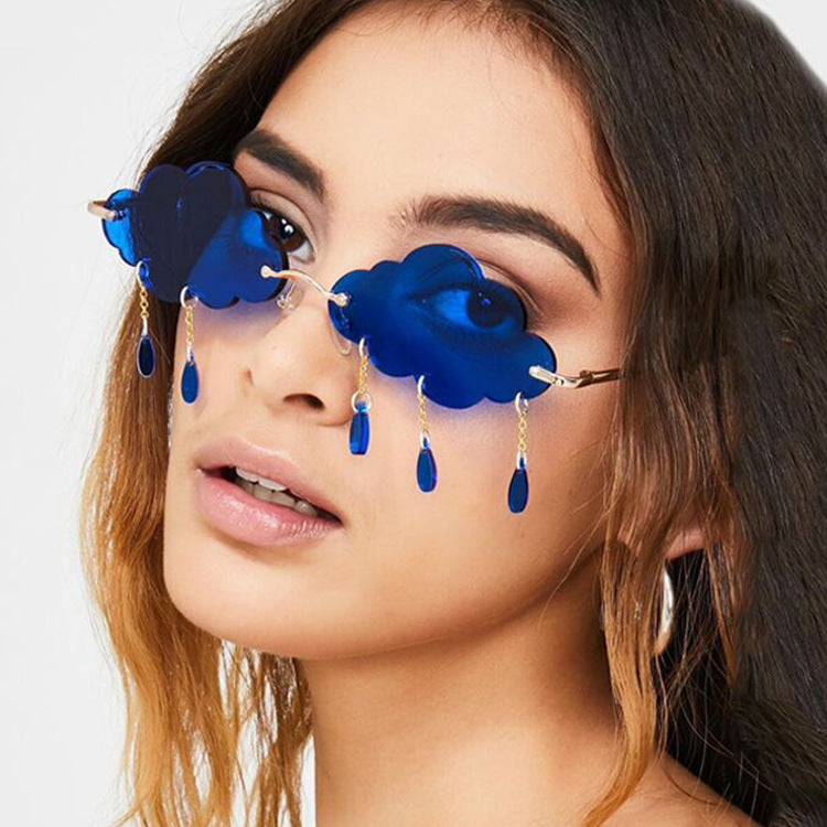 Candy Cloud Water Drop Sunglasses