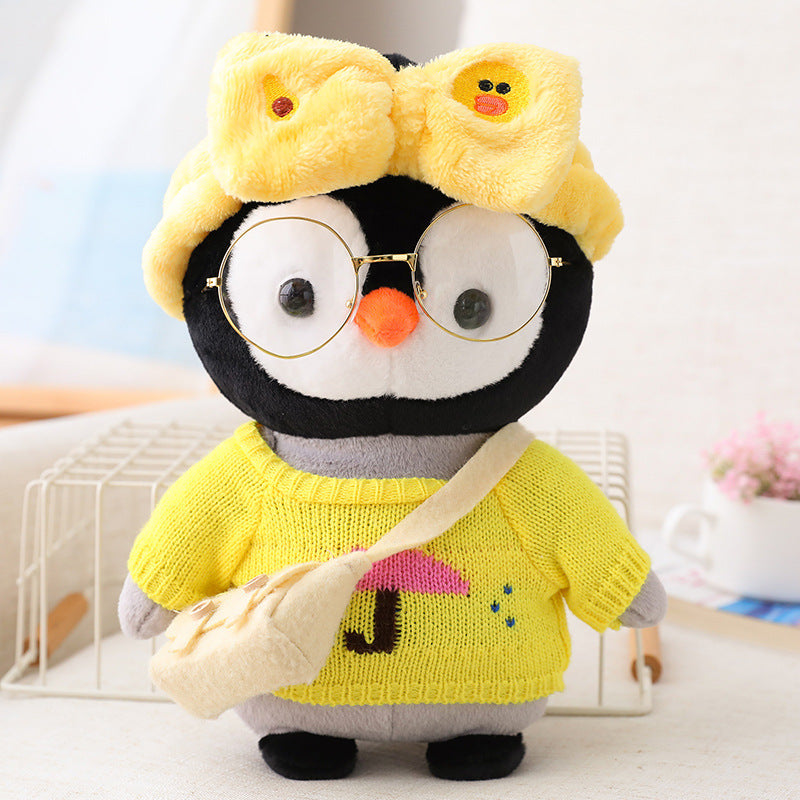 Kawaii Dress Up Penguin Family Plushie