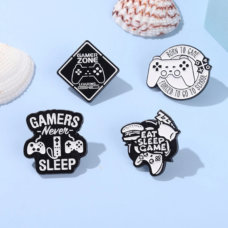 Letters Creative Retro Pins