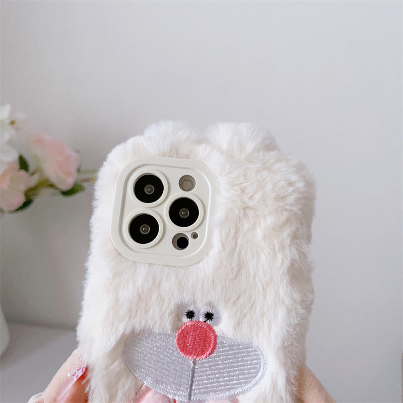 Cartoon Plush Phone Case