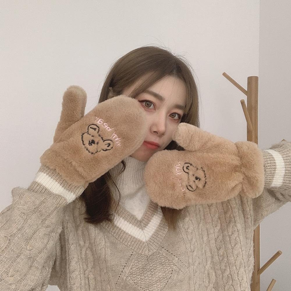 Kawaii Bear Cold Proof Gloves