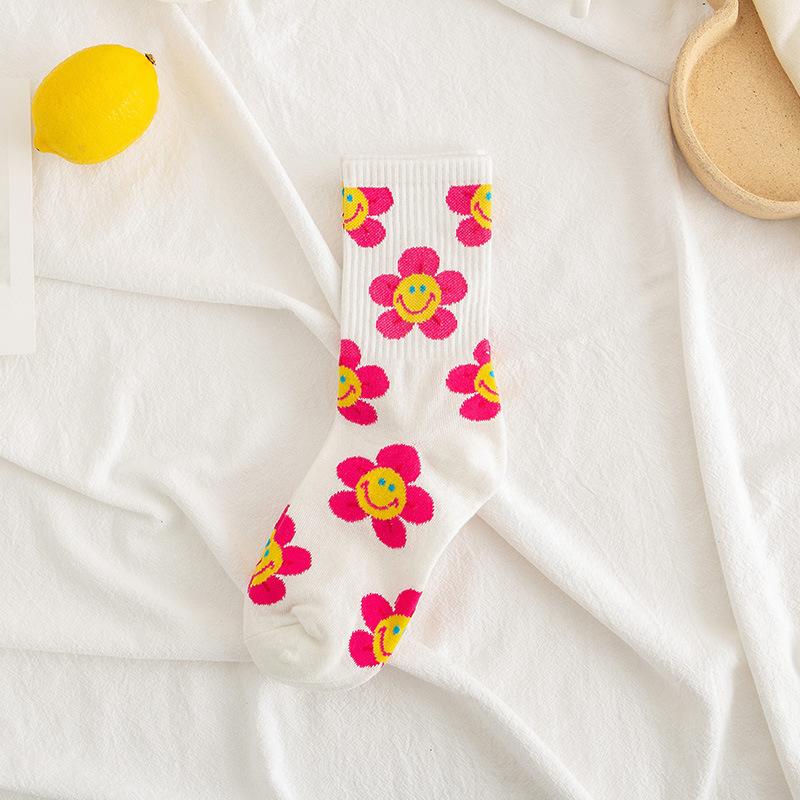 Cute Sun Flower Socks