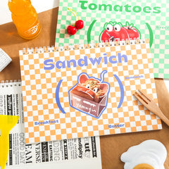 Food Series Double-Sided Release Paper Book