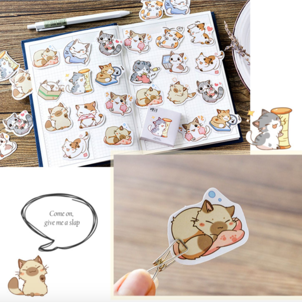 Little Milk Cat Stickers