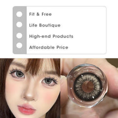 Thai Milk Tea Contact Lenses(12 months wear)