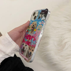 Full Screen Cute Dog Phone Case