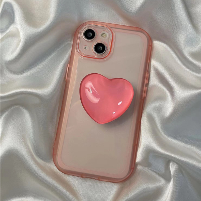 Heart Shaped Crystal Phone Holder