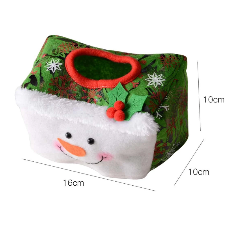 Christmas Pattern Tissue Storage Bag