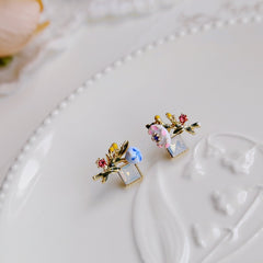 Spring in Wonderland Jungle Earrings