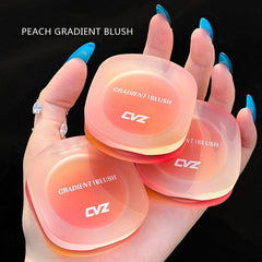 Cute Round Tri-color Gradient Girl Blush