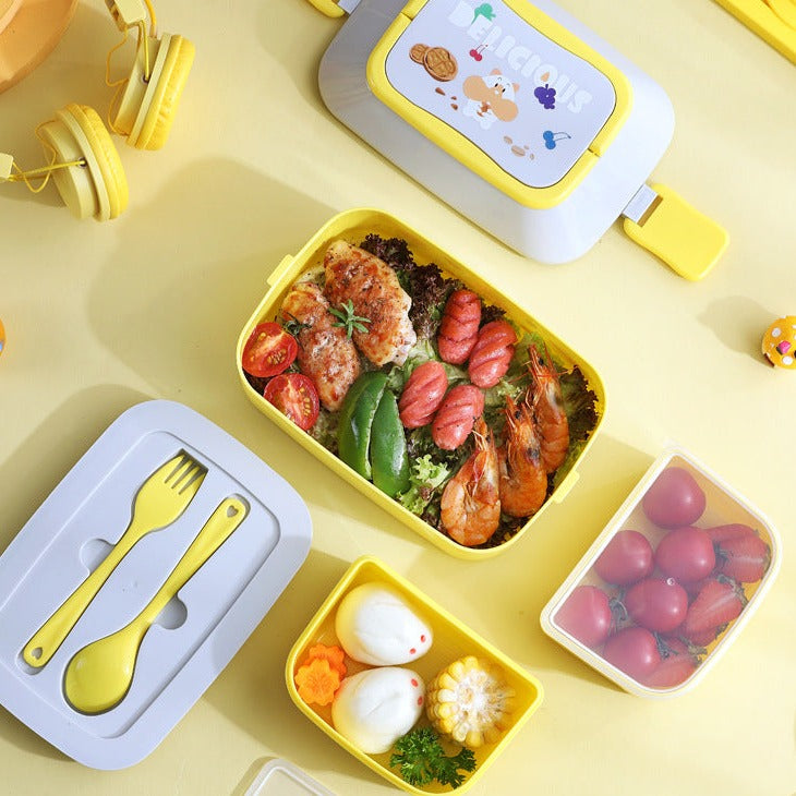 Creative Double Compartment Lunch Box