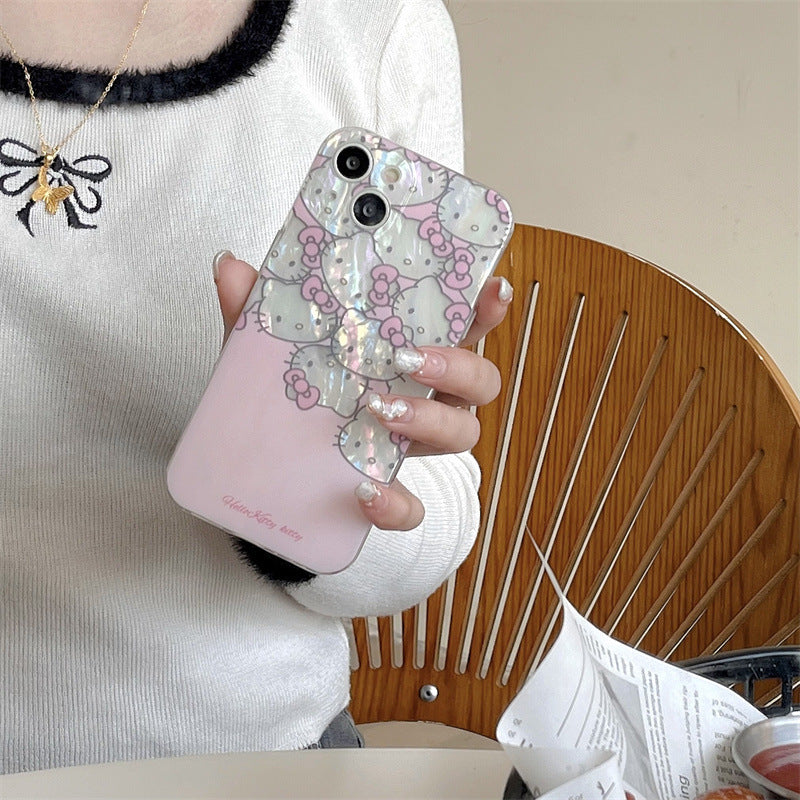 Kawaii Cartoon Cat Phone Case