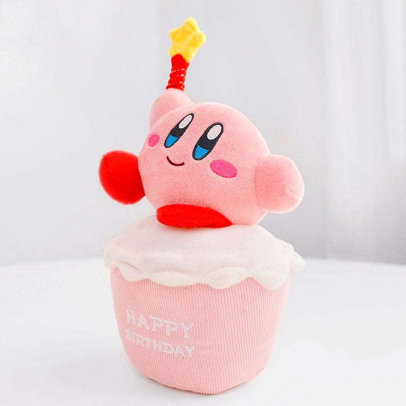 Birthday Cake Shape Plush Doll