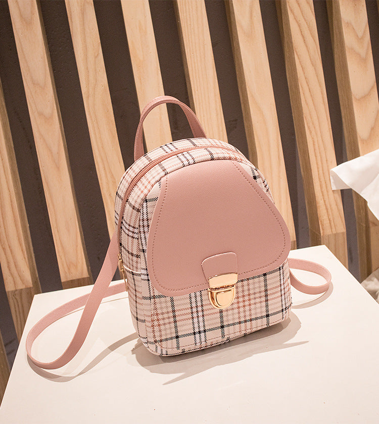 Cute Mini Plaid Shoulder Bag