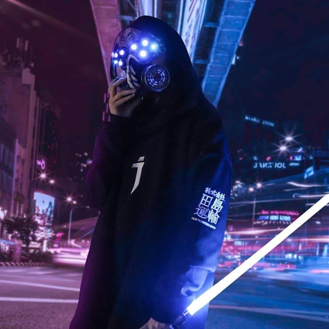 Cyberpunk Hand Made Mask