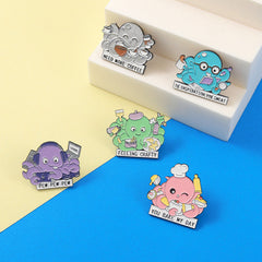 Cute Octopus Pins