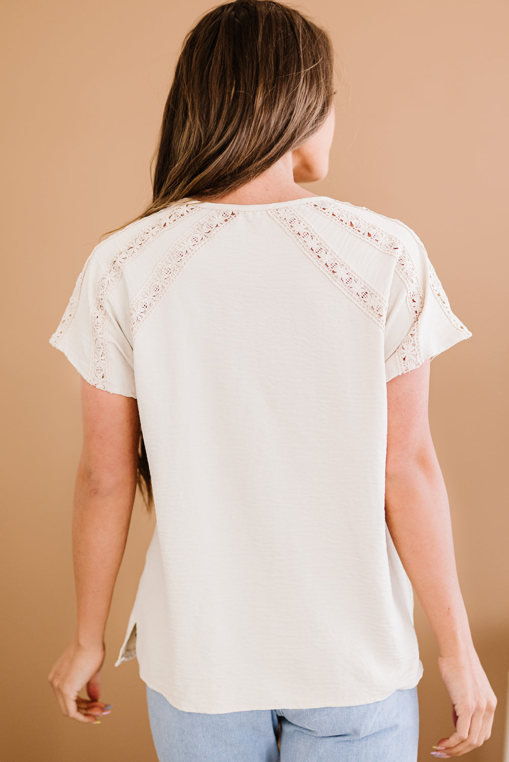 Buttoned Short Sleeves Top